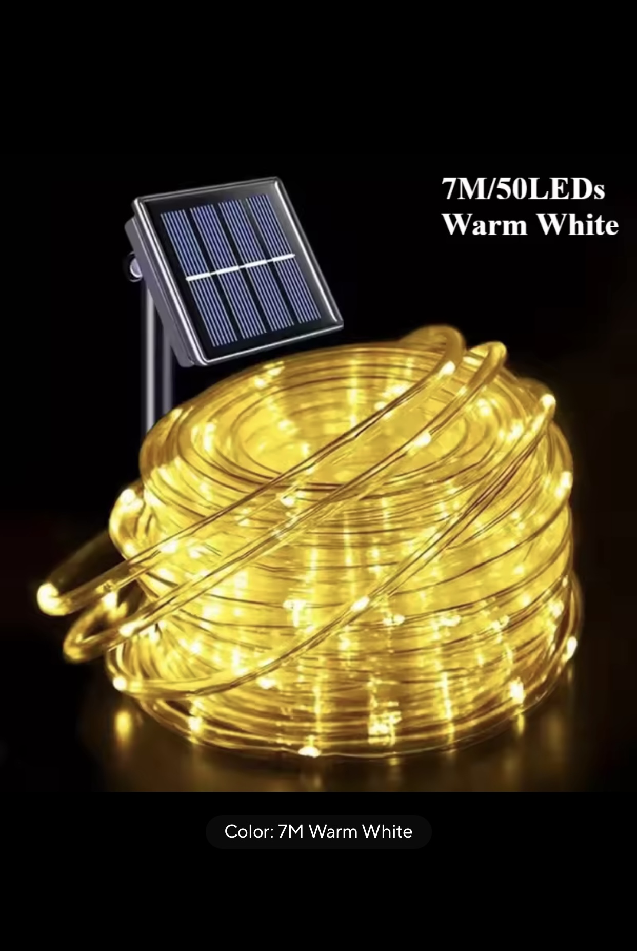 luces navide&ntilde;as solares