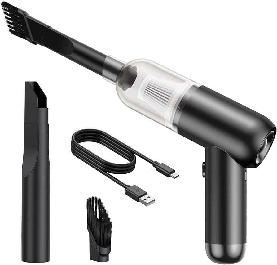 ASPIRADORA PORT&Aacute;TIL PARA VEHICULO CON ACCESORIOS 